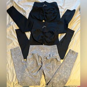 Yfitness scrunched leggings (now known as fxnl athletes)